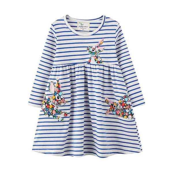 

autumn new girls' dress wind children's cartoon embroidered long sleeved princess dress, Red;yellow