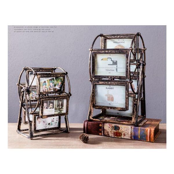

frames and mouldings rotating ferris wheel rotate picture multi-frame european retro large windmill children room po wedding home decor