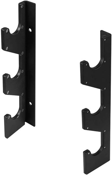 

accessories horizontal wall-mounted barbell rack 3-bar, 6-bar vertical storage weight bar