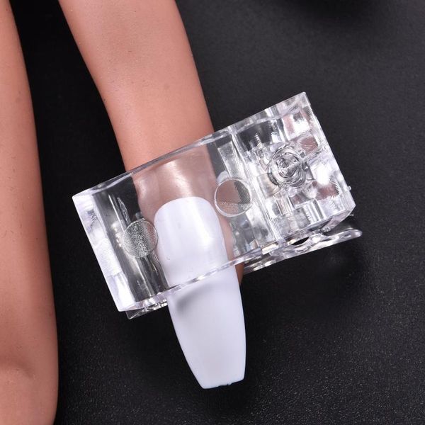

nail art kits 1/5/10/26 pc mold fixing clip crystal glue quick acrylic extension forming supplies for professionals tool