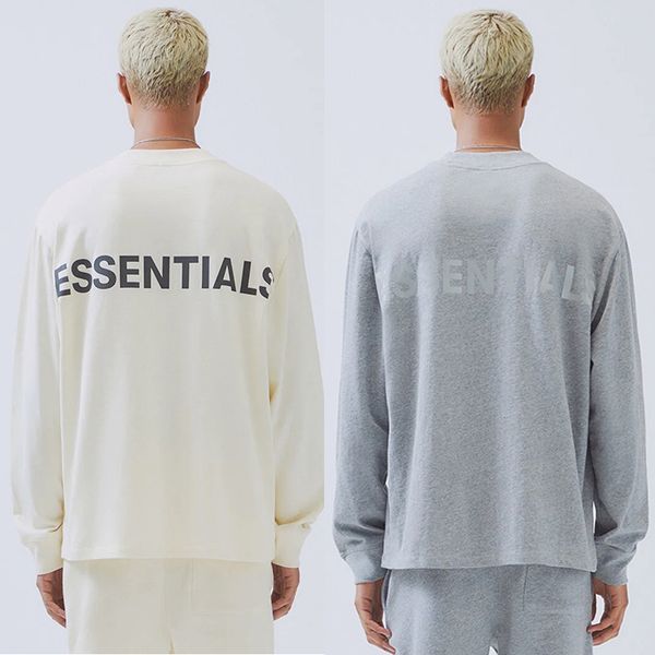 

mens 3m reflective long sleeve t-shirts casual oversize cotton jersey tee t shirts men women hip hop streetwear mg210077, White;black
