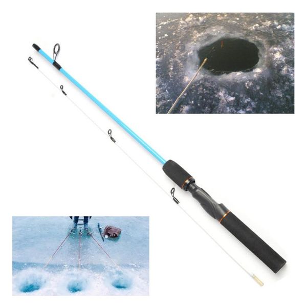 

portable winter fishing rods ice rod pen pole lures tackle tool accessories / boat