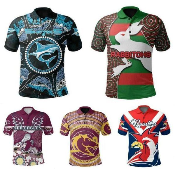 

sale 2021 australia all teams rugby jerseys international rugby league shirt casual sports rugby polo ., Black