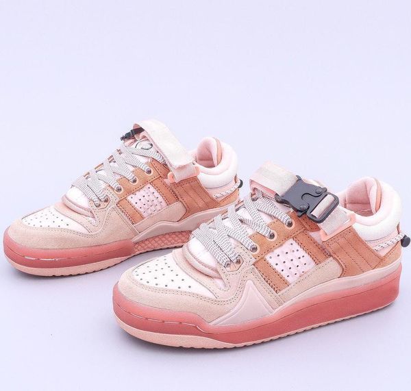 

bad bunny forum buckle low shoes the first cafe skates trainers for men womens skateboard sneakers ei ojo easter egg outdoor sports pink