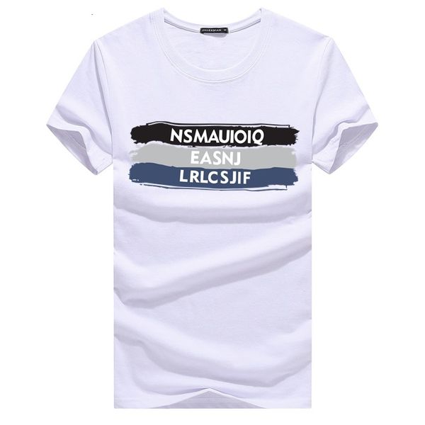

men's t-shirts short-sleeved shirt of the men branded t- 5xl short-sleeve t- cotton, White;black