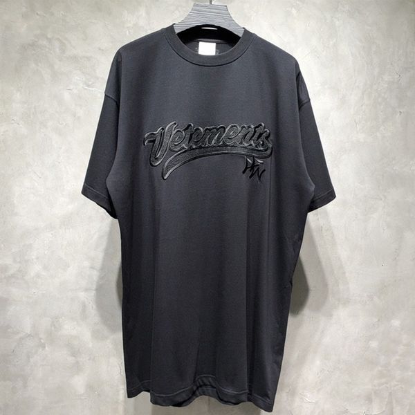 

men's t-shirts cotton shirt of the embroidery women's cotton t-shirt narrow sleeve vtm, White;black