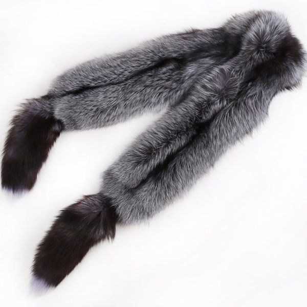 

scarves natural women real ladies fur shawl, Blue;gray