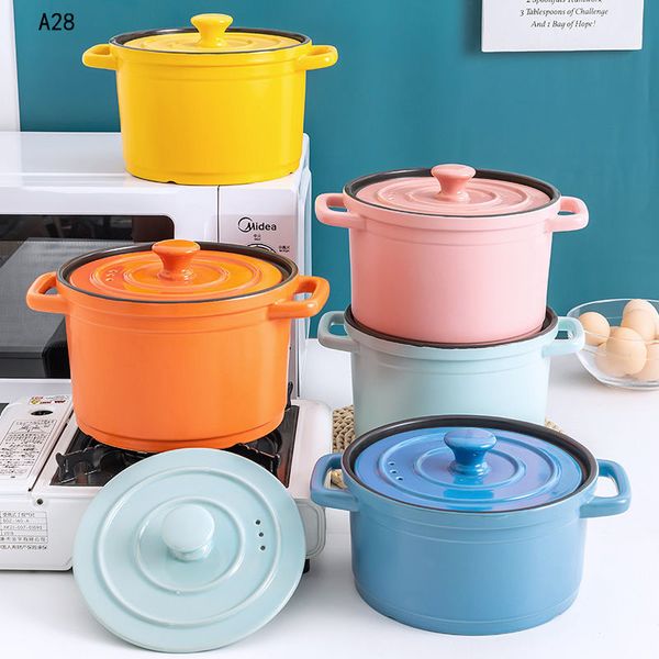 

electric pottery stock pots stove casserole soup japanese ceramic american nordic candy color gas