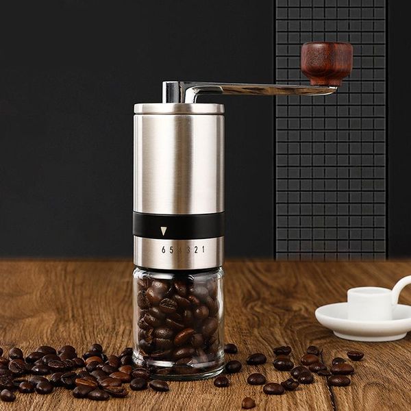

manual coffee grinders european style adjustable hand grinder stainless steel kitchen tool