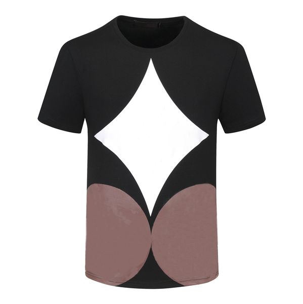 

fashion mens t shirts summer shirt for men women short sleeve tee clothing letter pattern printed tees crew neck size m-xxxl, White;black
