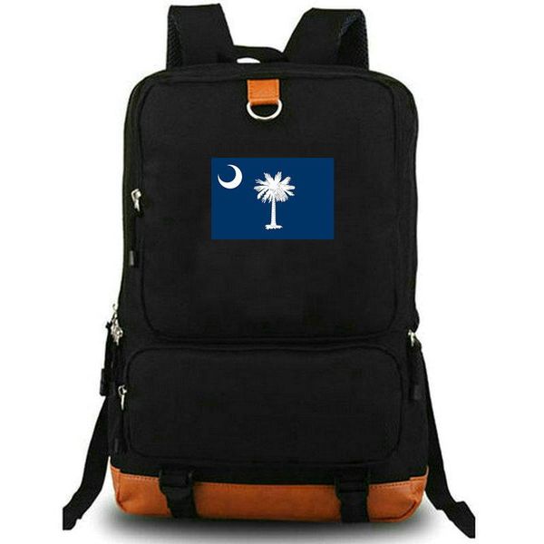 

backpack south carolina palmetto state flag schoolbag america sc province banner rucksack satchel school bag lapday pack