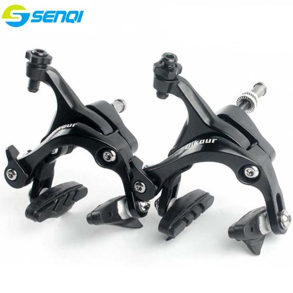 

bike brakes bicycle brake road caliper front & rear with pads parts scj038
