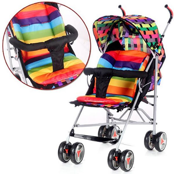 

stroller parts & accessories baby seat cushion pushchair mat high chair pram car colorful soft mattresses carriages pad