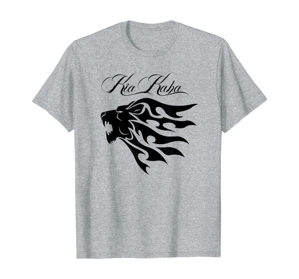 

kia kaha be strong traditional new zealand positivity t-shirt, White;black