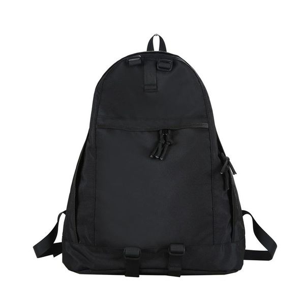 

backpack black men school for teenage boys large capacity solid oxford back pack high college student bagpack