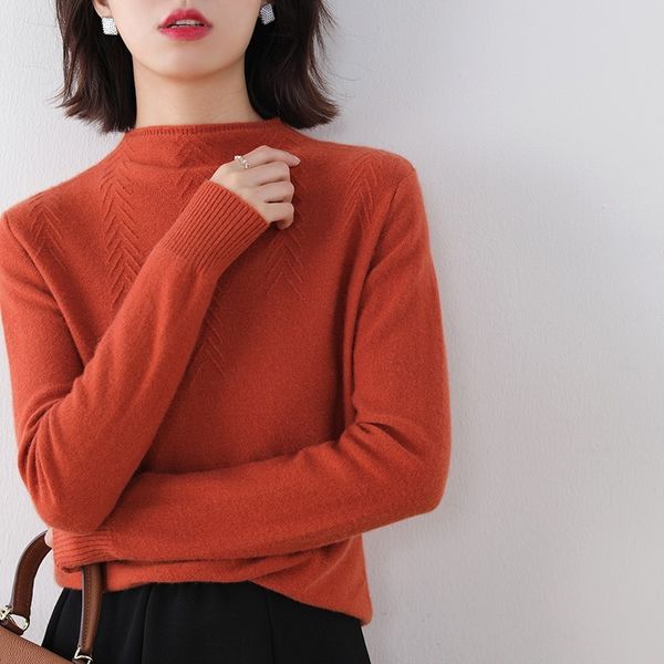 

sweaters 100% cashmere autumn winter women o-neck knit pullovers sweater long sleeve female solid color warm soft s-xxl jumper, White;black