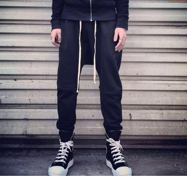 

men's pants 27--42 sell like cakes 2021 men summer fashion knee zipper baggy, Black