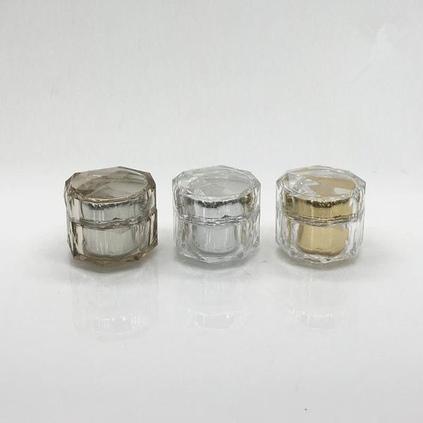 

storage bottles & jars 10g empty cosmetic jar makeup container refillable cream bottle high-grade small