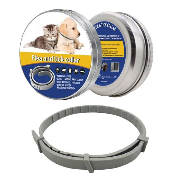 

dog collars & leashes 38/62cm cat collar mosquitoes repellent insect control for pet dogs cats anti flea ticks lice prevent