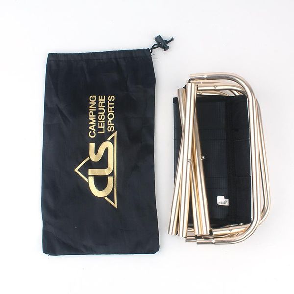 

portable lightweight chair foldable with bag and long seat aluminum alloy ultra-light detachable household camping fishing accessories