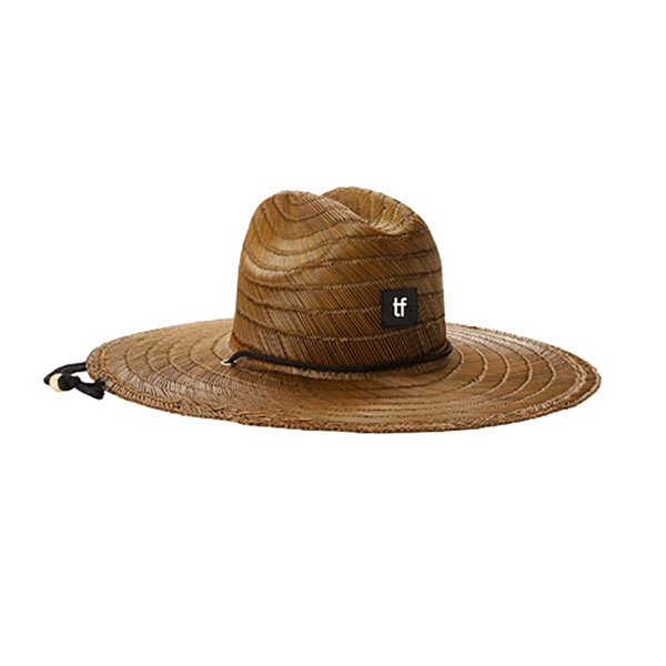 

men's pierside straw hat australia chapeus palha custom logo patch dye brown lifeguard surf safari sunshad hats, Blue;gray