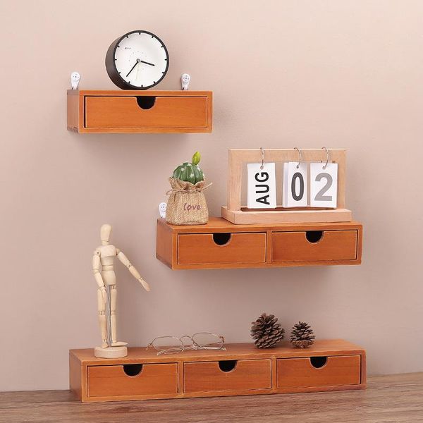 

hooks & rails nostalgic wood basket finishing wall hanging drawer home decoration kitchen storage rack bathroom holder box ornament