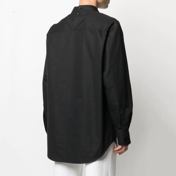 

men's casual shirts fashion versatile loose youth personalized shirt long sleeve thin spring and summer coat top, White;black