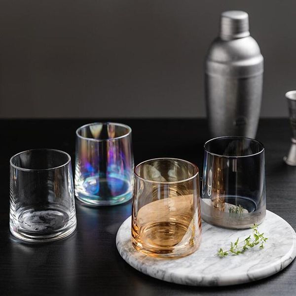 

simple whiskey glass ins high temperature resistant cup milk tea wine glasses