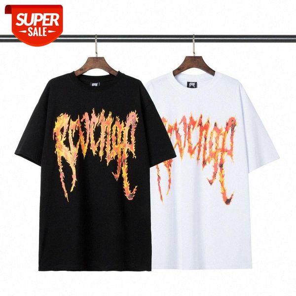 

revenge avenger classic flame logo short sleeve #fn78, White;black