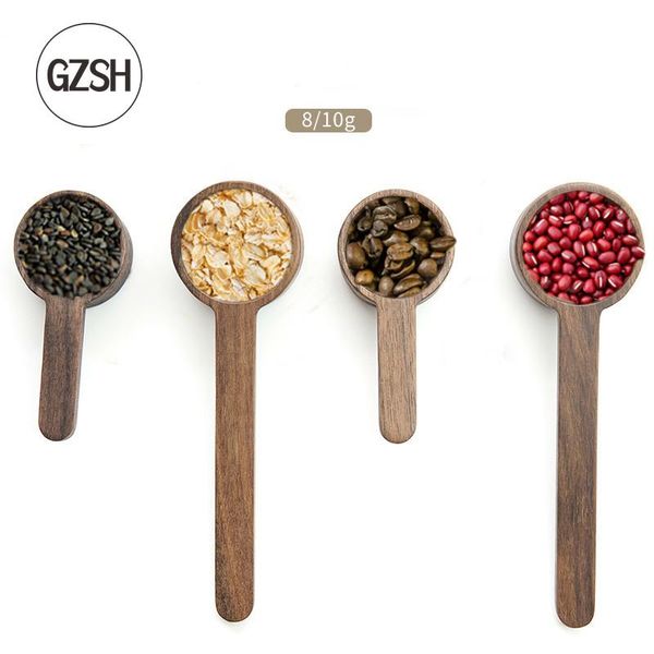 

dinnerware sets nutcracker coffee quantity bean spoon solid wood powder long handle measuring 8 g10g baking tools