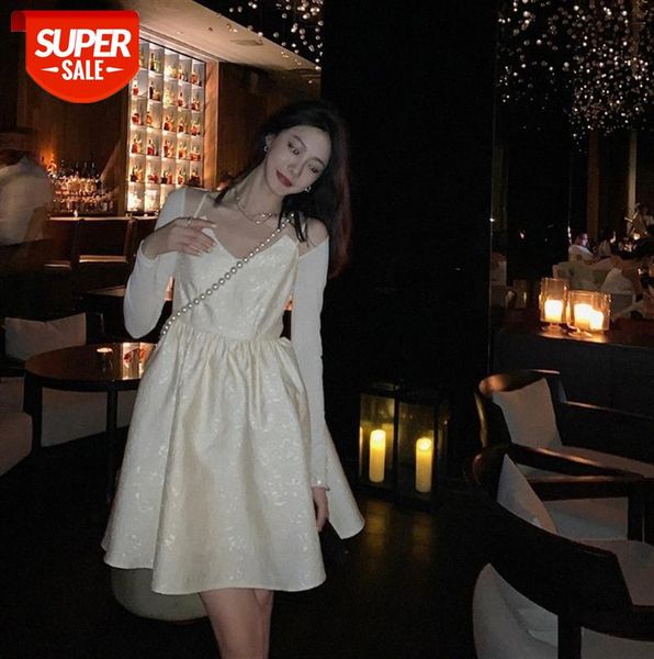 

additional purchase of 3.24 10:00 district ouyang xing white strapless stitching suspender dress #rv4w, Black;gray