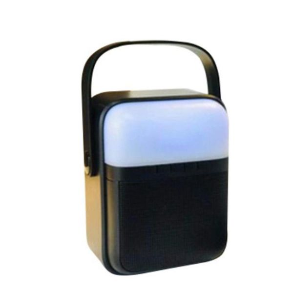 

bluetooth speaker night light, portable wireless 5.0 with rich bass hd stereo sound for home, outdoor speakers