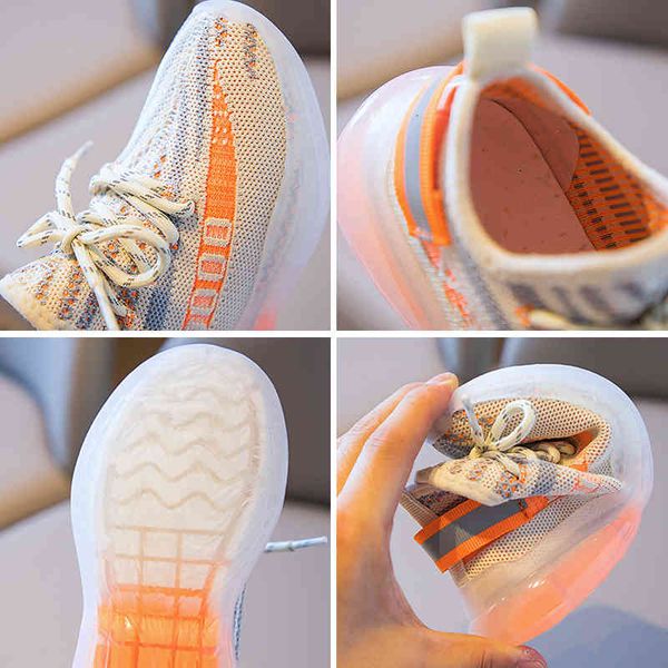 

kids shoes boys baby girls sport sneakers children toddler fashion casual soft brand trainers spring autumn winter new q1219, Black;red