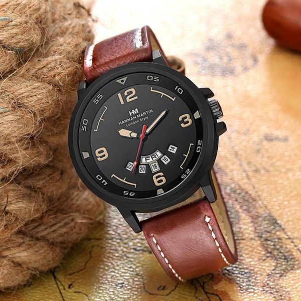 

wristwatches relogio masculino man waterproof analog sports wristwatch display date week men's quartz watch business men whatch, Slivery;brown