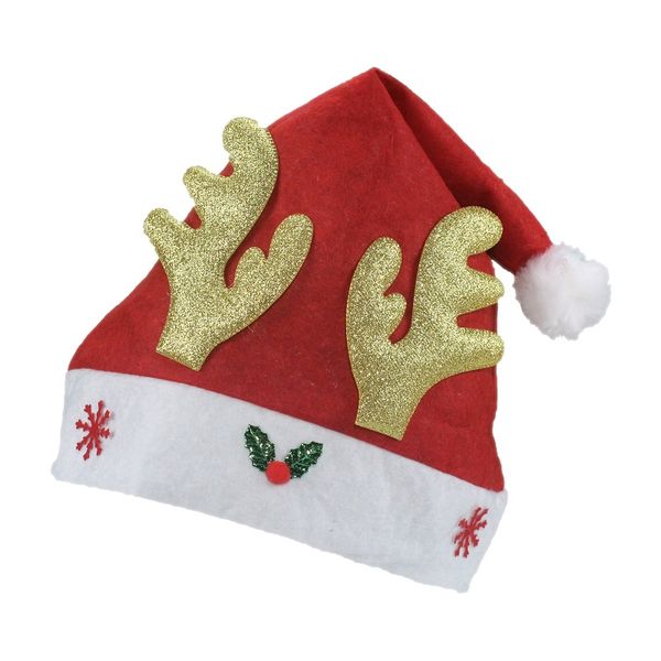 Feliz Natal Chapéu Navidad Cap Snowman Elk Santa Claus Chapéus Para Crianças Crianças Adult Gift Decoration