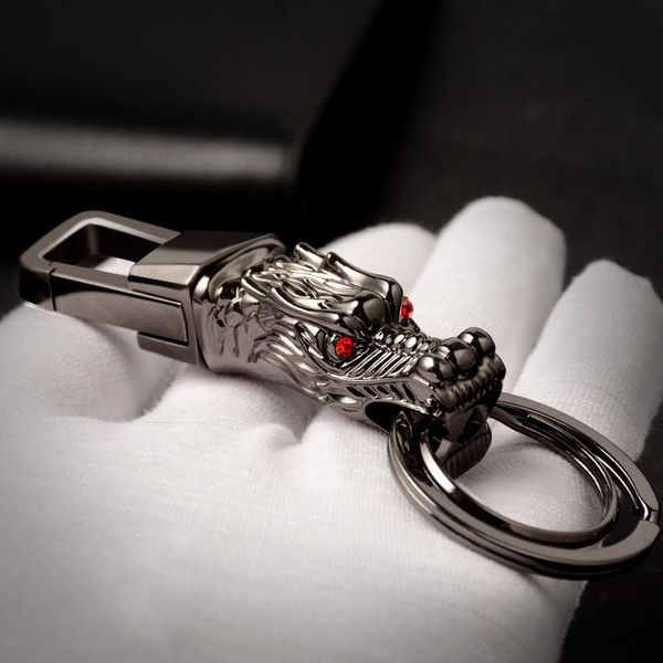 

keychains keychain pants buckle car key chain holder waist hanging sleutelhanger llaveros, Silver
