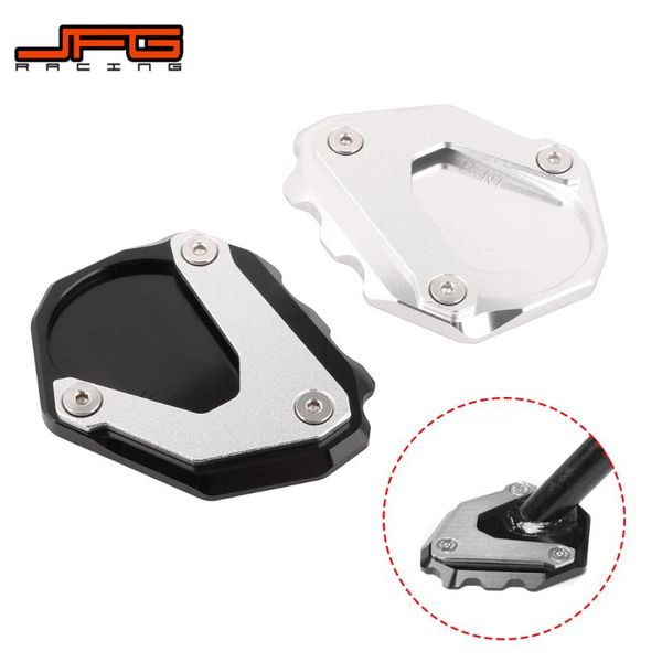 

pedals motorcycle aluminum kickstand foot side stand extension pad support plate for r900rt r1200r r1200rt r1200st r nine t