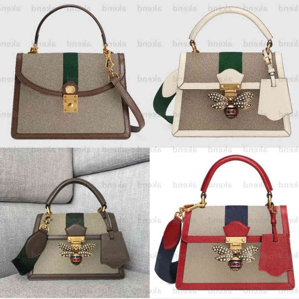 

designer tote shoulder fashion little bee bags woemn queen margaret duffle nylon leather crossbody bag genuine famous handbags