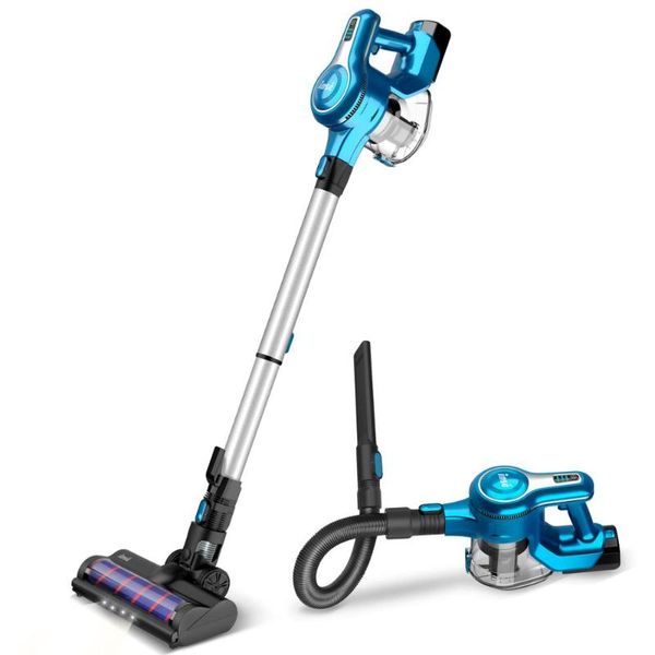 

vacuum cleaners cordless cleaner 23kpa 250w brushless s6 motor stick vacume up to 40 mins runtime 2500mah rechargeable battery, 5-in-1