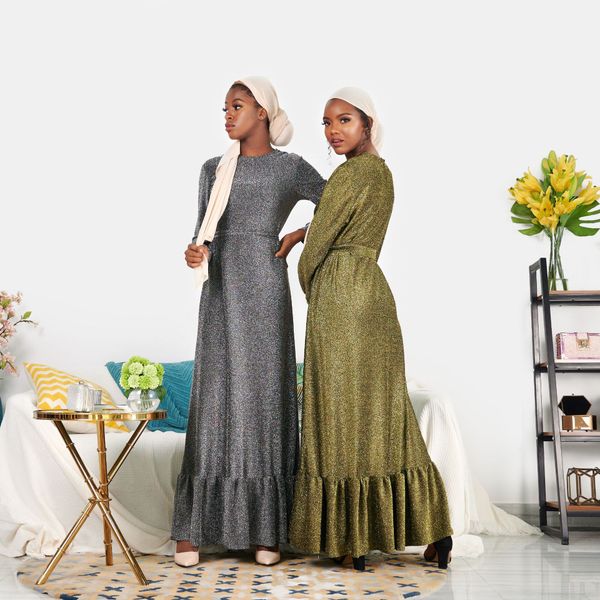 

muslim fashion hijab dress dubai abaya turkey abayas for women turkish kaftan moroccan caftan dresses islamic clothing vestidos, Red