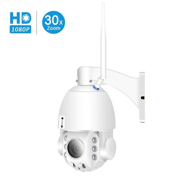 

cameras besder outdoor 30x zoom ptz auto focus ip camera wifi 1080p speed dome full color night vision waterproof motion detect