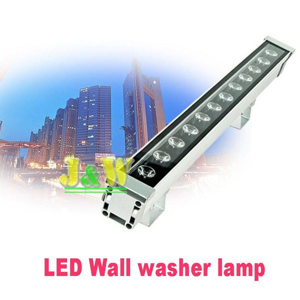 

lawn lamps 2pcs/lot high-power 12w 46*46*500mm ip65 waterproof outdoor led flood light wall washer lamp landscape wash