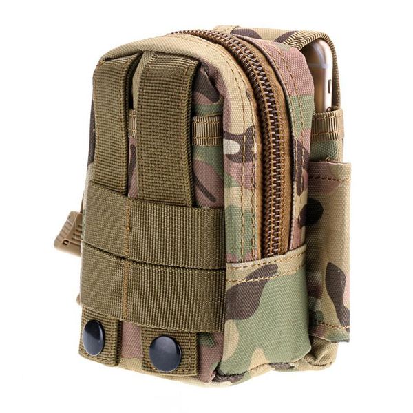 

outdoor camouflage military tactical waist pouch / molle accessory pack sport multifunctional bag tactics package bags