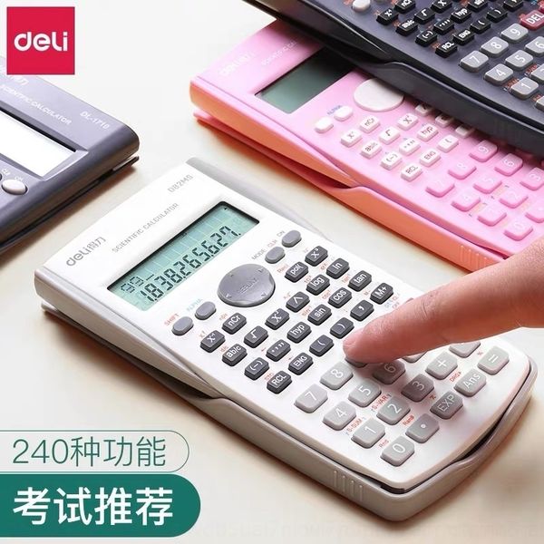 

xudk deli d82ms calulators eletroni multifuntional for junior middle shool students calulatorlassroom examination deli d82ms funtion