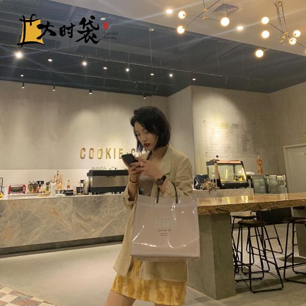 

storage bags 10pcs/lot fashion clothing store handbag gift shopping