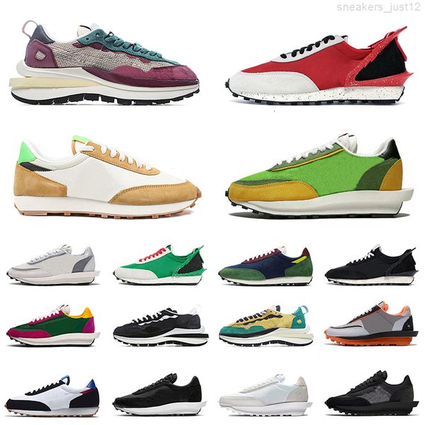 

sacais ldv waffle men women outdoor running shoes pegasus game royal green gusto wheat black university red orange trainers sneakers