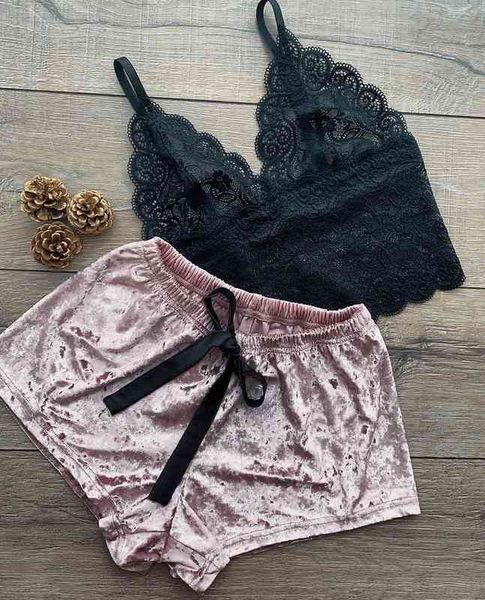 

Pajamas Underwear Sexy Women's Lace, Black;white