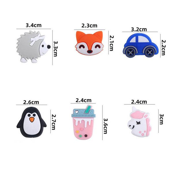 

diy pacifier holders baby pacifiers weaning teething infant feeding accessories silicone cartoon newborn teeth practice toys teether b6441