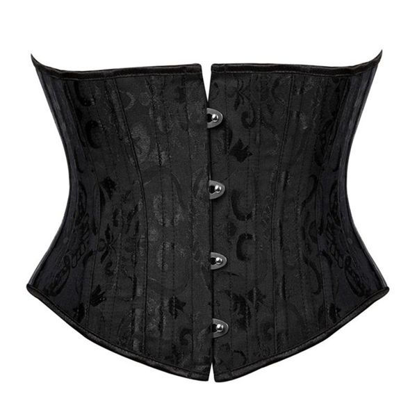

women waist trainer 24 steel bones adjustable straps mesh body shaper corset hsj88 women's shapers, Black;white