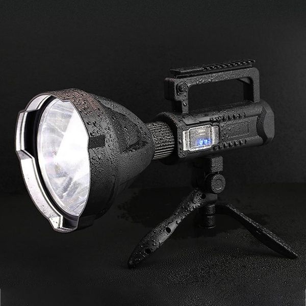 

bike lights powerful led waterproof spotlight usb rechargeable torch fishing cycling hiking light lantern outdoor searchlight